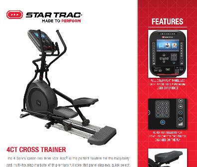 Star Trac 4 Series Cross Trainer 4CT (1)